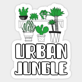 Urban Jungle Sticker